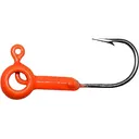 Crappie Magnet Eye Hole Round 1/32oz Jighead Orange - Crappie Magnet