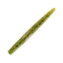 YUM Dinger 3" Soft Stickbait Pumpkin Pepper Green Flake - Yum