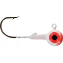 Big Bite Baits BBJ Round 1/32oz Round Ball Jighead Red/White - Big Bite Baits