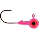 Big Bite Baits BBJ Round 1/32oz Round Ball Jighead Pink - Big Bite Baits