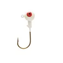 Eagle Claw Ball Head 1/8oz Jighead White - Eagle Claw