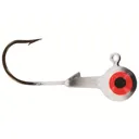 Big Bite Baits Double Dot 2 Color 1/16oz Round Ball Jighead Black/White - Big Bite Baits