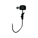 Eagle Claw LS Pro-V Finesse 1/16oz Wacky Jighead Black - Eagle Claw
