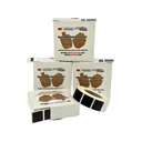 CED Waterproof Target Pasters 7/8" Square Black 1000PK - Ced