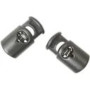 Gear Aid Ellipse Replacement Cord Lock Toggle Polymer Black 2PK - Gear Aid