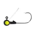 Big Bite Baits Big Bite Weedless Jig 1/32oz Round Ball Jighead Black - Big Bite Baits