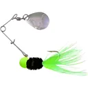 Team Crappie Spin Caller + Spare body Jig Chartruese/Black/Chartruese 1/8 oz - Team Crappie