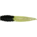 Bobby Garland Itty Bitty Slab Slayer Grub Black Chartreuse Silver - Bobby Garland