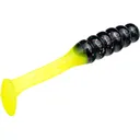 Mr. Crappie Slabalicious Swimbait Tuxedo Black Chartreuse - Mr. Crappie