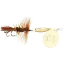 Joe's Flies Super Striker Elite Inline Spinner 1/4 oz Brown Hackle Gold - Joe's Flies