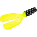 Mr. Crappie Snap Jack Grub Tuxedo Black Chartreuse - Mr. Crappie