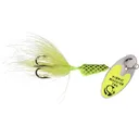 Worden's Vibric Rooster Tail 454 Inline Spinner 1/8oz Chartreuse Mylar - Worden's