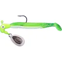 Team Crappie Slab Dragger Underspin Jig Chartruese/Chartruese Shiner 1/8 oz - Team Crappie