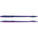 Big Bite Baits Finesse Worm 6" Junebug Bubble Gum - Big Bite Baits