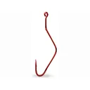 Mustad Slow Death Aberdeen Hook #4 Red 10PK - Mustad