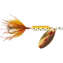 Worden's Rooster Tail 204 Inline Spinner 1/24oz Tinsel Brown Trout Bronze - Worden's