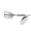 Worden's Rooster Tail 210 Inline Spinner 1/6oz Gray Minnow Bronze - Worden's