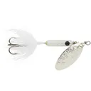 Worden's Rooster Tail 212 Inline Spinner 1/4oz Flash White Bronze - Worden's