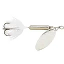 Worden's Rooster Tail 212 Inline Spinner 1/4oz Chartreuse White Bronze - Worden's