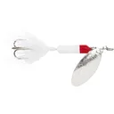 Worden's Rooster Tail 212 Inline Spinner 1/4oz White Red Bronze - Worden's