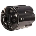 Howell Arms Conversion Cylinder 36 Caliber Pietta 1858 Navy Steel Frame Black Powder Revolver 38 Special 6-Round Fluted Blue - Howell Arms