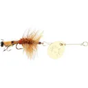 Joe's Flies Short Striker #10 Inline Spinner Brown Wooly Gold - Joe's Flies