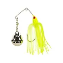 Strike King Mini-King Single Colorado Spinnerbait 1/8oz Chartreuse Head Chartreuse Skirt Nickel - Strike King