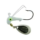 Road Runner Weedless Barbed Head 1/8oz Underspin Jighead White - Road Runner