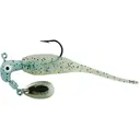 Road Runner Slab Runner Underspin with Baby Shad Jig Monkey Milk 1/16 oz - Road Runner