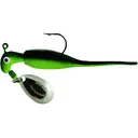 Road Runner Slab Runner Underspin with Baby Shad Jig Lights Out 1/16 oz - Road Runner