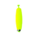 Eagle Claw Foam Cigar Floats 2 1/2" Weighted Chartreuse - Eagle Claw