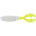 Big Bite Baits Kamikaze Swimon Swimbait 2.5 Pearl/Chartreuse Tail - Big Bite Baits