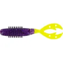 Big Bite Baits Kamikaze Swimon Swimbait Purple/Opaque Chartreuse Tail - Big Bite Baits