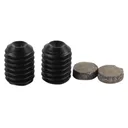 L.E. Wilson Bushing Neck Sizing Die Replacement Felt Pad and Push Rod Set Screw 1 Pair - L.E. Wilson