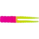 Crappie Magnet Grub Pink/Chartreuse - Crappie Magnet