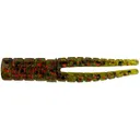 Crappie Magnet Grub Green/Red Flake - Crappie Magnet