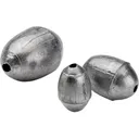 Bullet Weights Egg Sinker 3/8oz Lead Natural 8PK - Bullet Weights