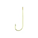 Eagle Claw Aberdeen Light Wire Non-Offset Hook #10 Gold 10PK - Eagle Claw