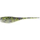 Big Bite Baits Crappie Minnr Grub Wild Cat Back/Pearl Belly - Big Bite Baits