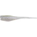 Big Bite Baits Crappie Minnr Grub Silver Glitter/Pearl - Big Bite Baits