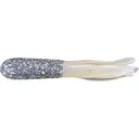Big Bite Baits Crappie Tube Silver Glitter/Pearl - Big Bite Baits