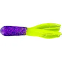 Big Bite Baits Crappie Tube Purple Glitter - Big Bite Baits
