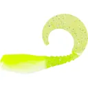 Big Bite Baits Curly Tail Crappie Minnr Grub Lemon Meringue - Big Bite Baits