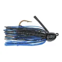 Strike King Bitsy Bug Mini Jig Black Blue 1/4 oz - Strike King