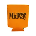 MidwayUSA Can Cooler Neoprene Orange - Midwayusa