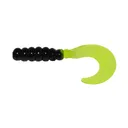 Big Bite Baits Fat Grub Black Chart - Big Bite Baits