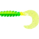 Big Bite Baits Fat Grub Tractor Green - Big Bite Baits