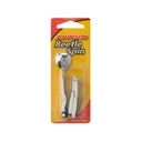 Johnson Beetle Spin 1/8oz White/Black Stripe Nickel - Johnson
