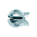 Eagle Claw Removable Split Shot #2 Lead Natural 7PK - Eagle Claw