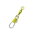 Eagle Claw Barrel Swivel w/Interlock Snap #1 - Eagle Claw